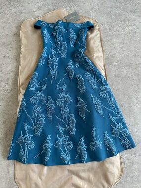 Zac Posen Off-Shoulder Embroidered Dress